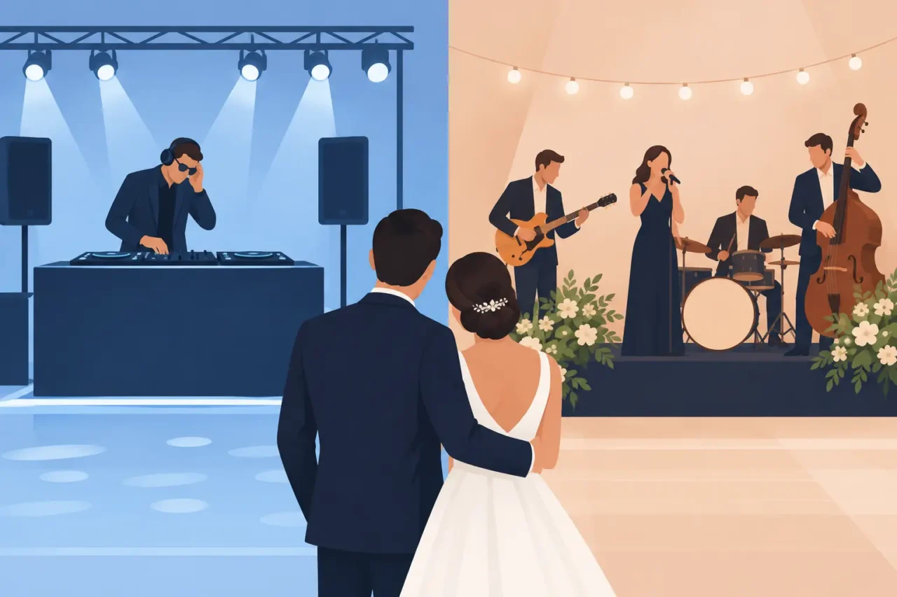 DJ Versus Band: Which Fits Your Wedding?