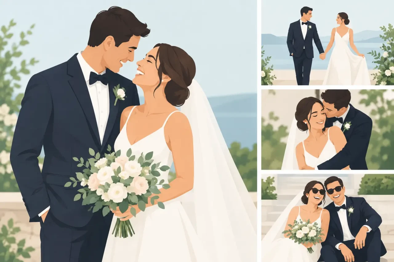 Wedding Photo Poses That Feel Natural and Easy
