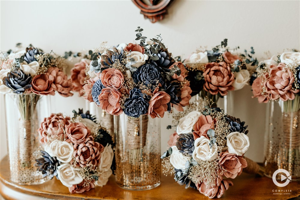 faux wedding flowers