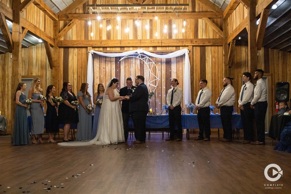 Courtney + Christian's Wedding at Timber Ridge Barn | Complete