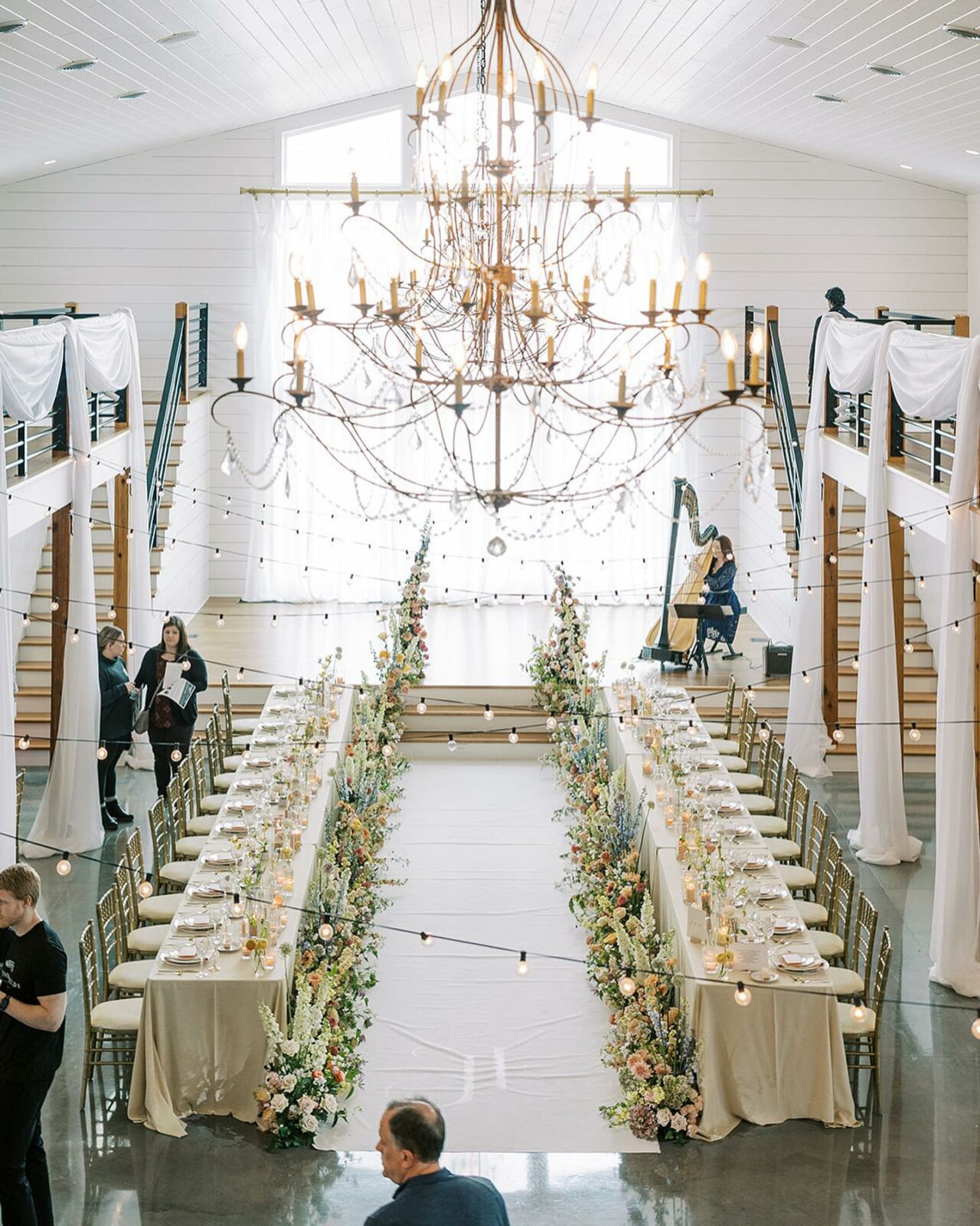 wedding reception at Emerson fields