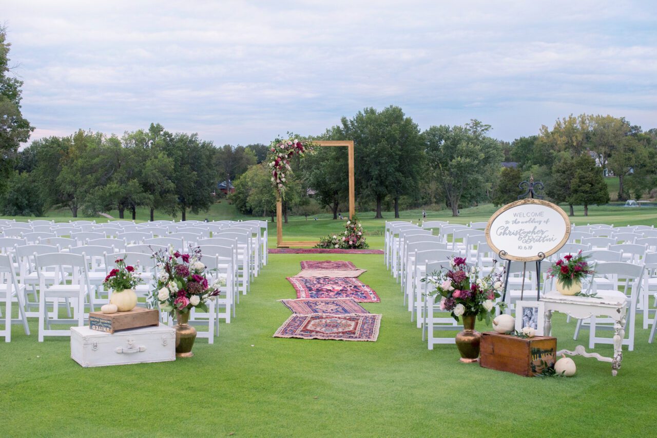Columbia country club wedding