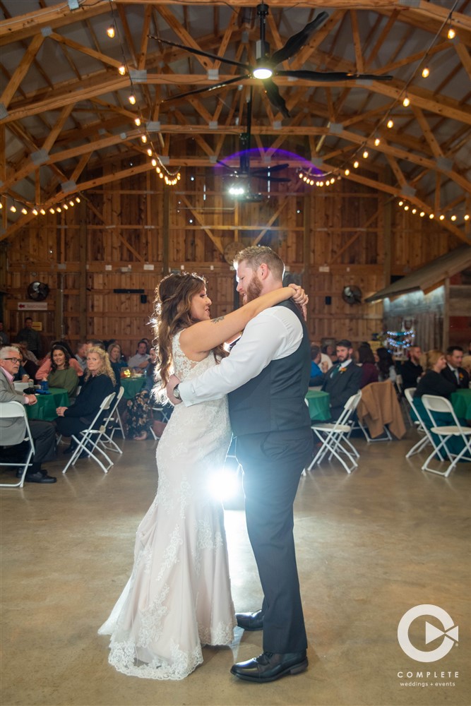Complete Weddings + Events Photography, bride and groom dancing, first dance