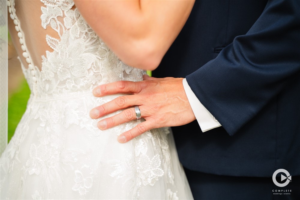bride, groom, complete weddings + events photography, wedding photography, wedding ring, winery wedding