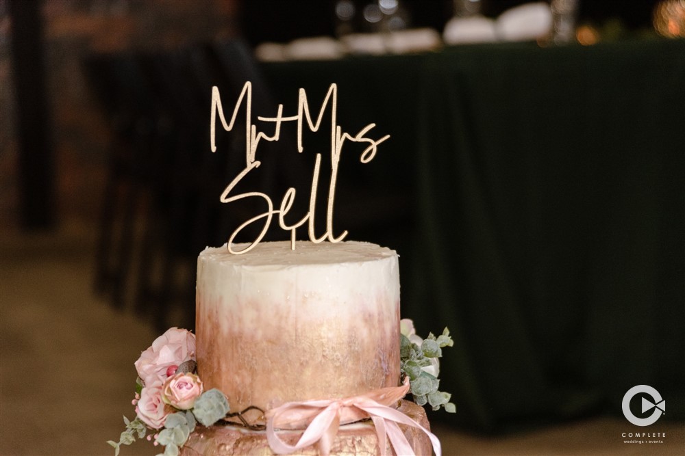 Complete Weddings + Events Photography, Bride, Groom, Jefferson City, Wedding Cake