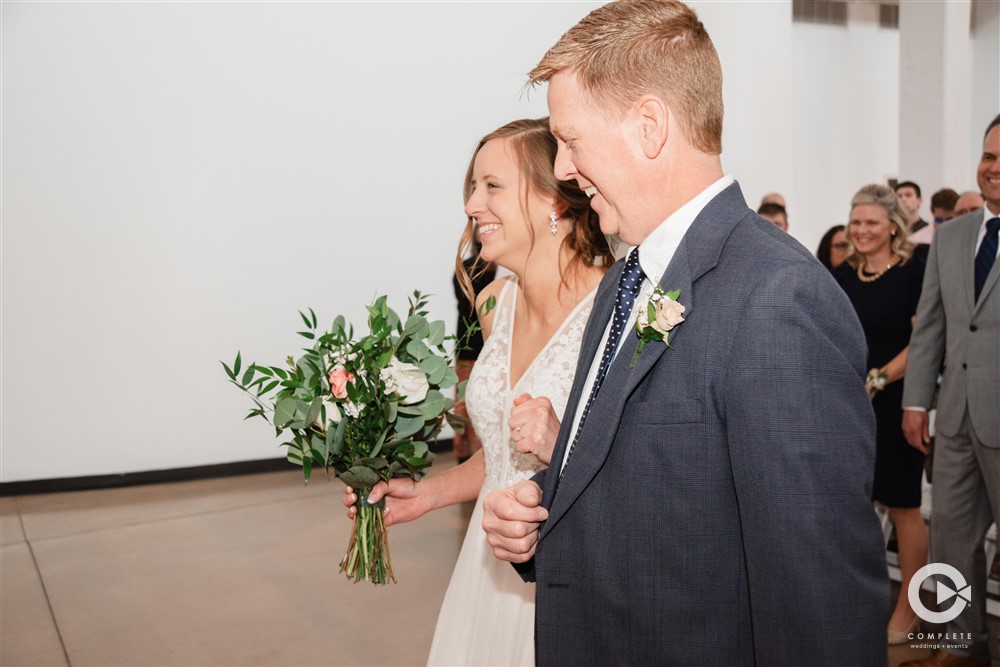 BIRDE, FATHER OF THE BRIDE, PROCESSIONAL, CEREMONY