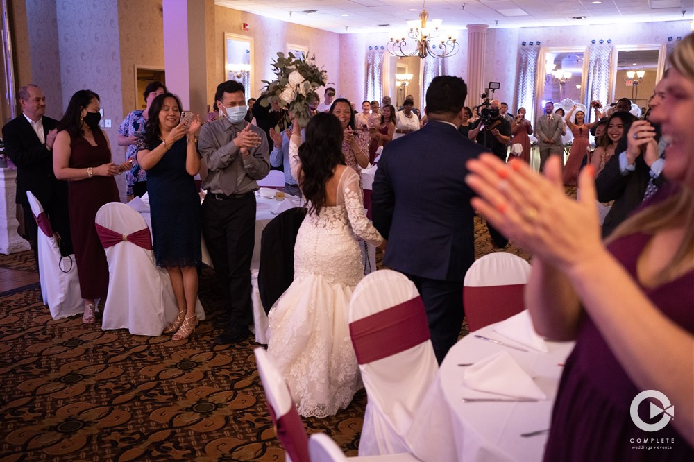 Bride, Groom, Grand Entrance