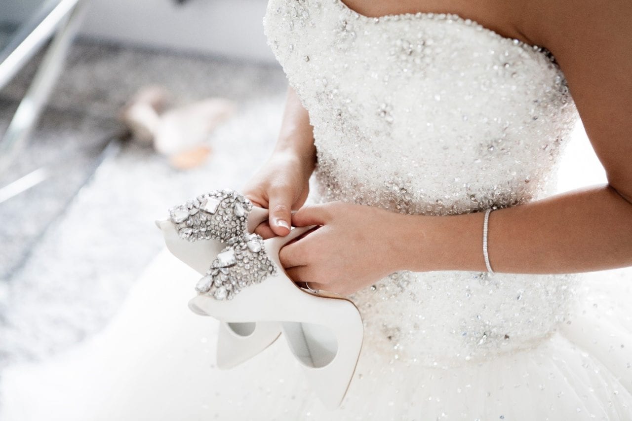 Flats vs Heels: Wedding Shoes