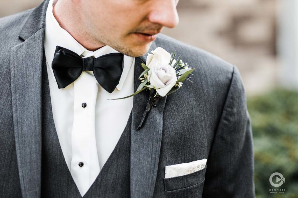 Groom Wear a Suit or Tuxedo