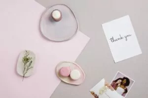 Post-Wedding Thank you Notes