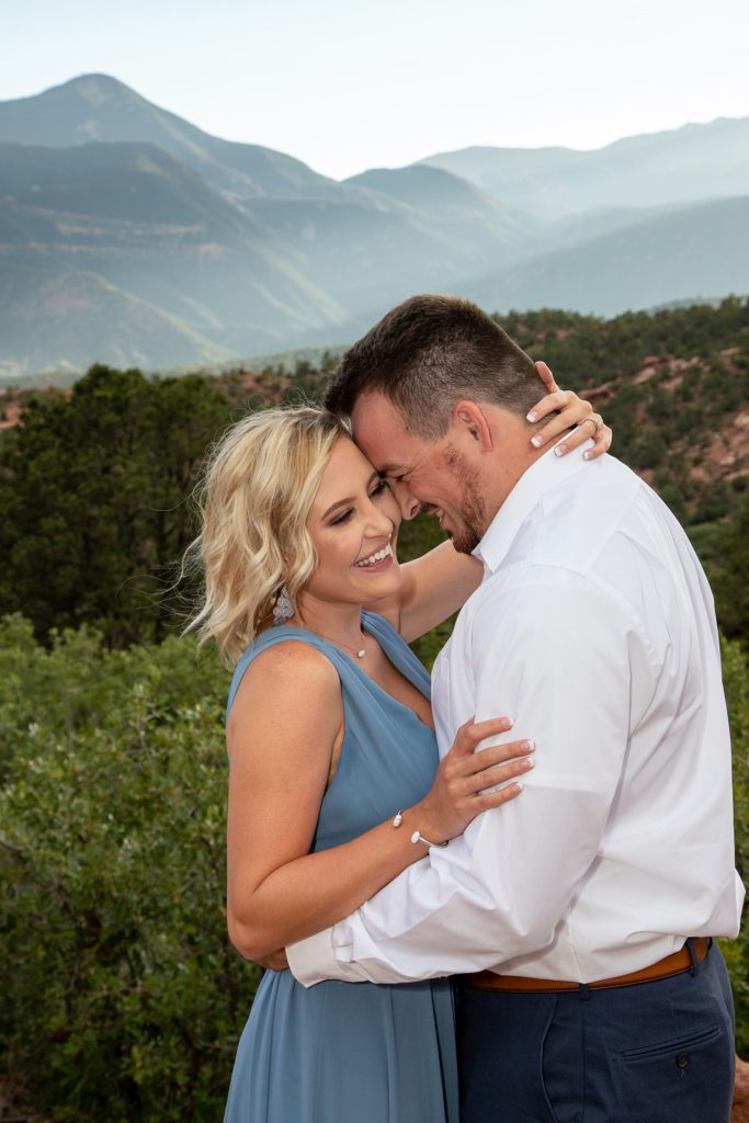 Garden of the Gods Engagement Photos | Complete Weddings Denver
