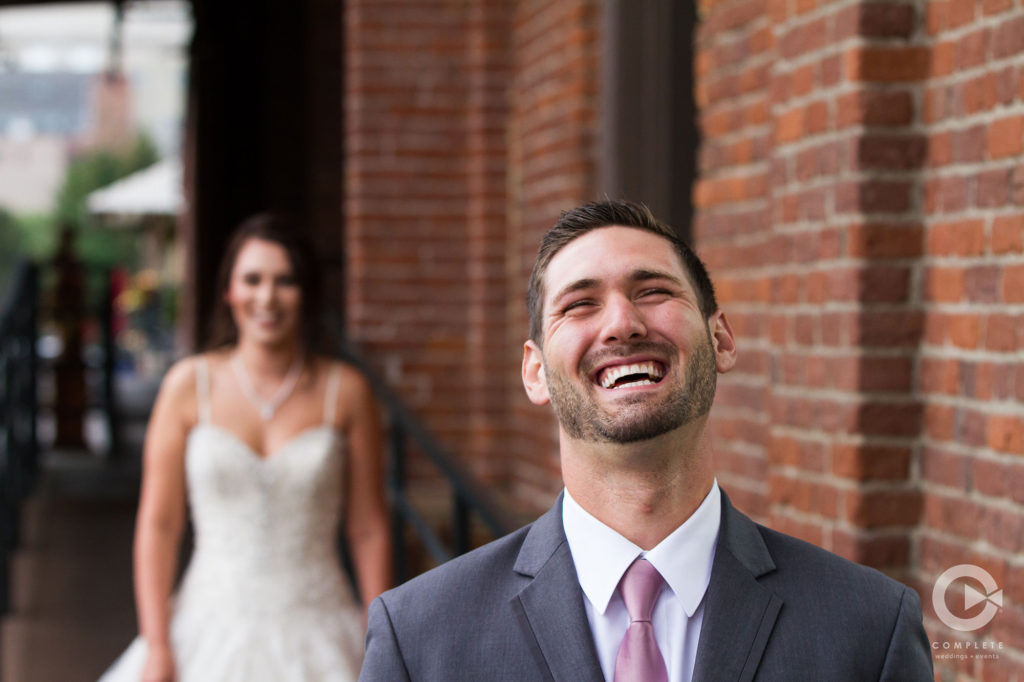 Laughing Groom