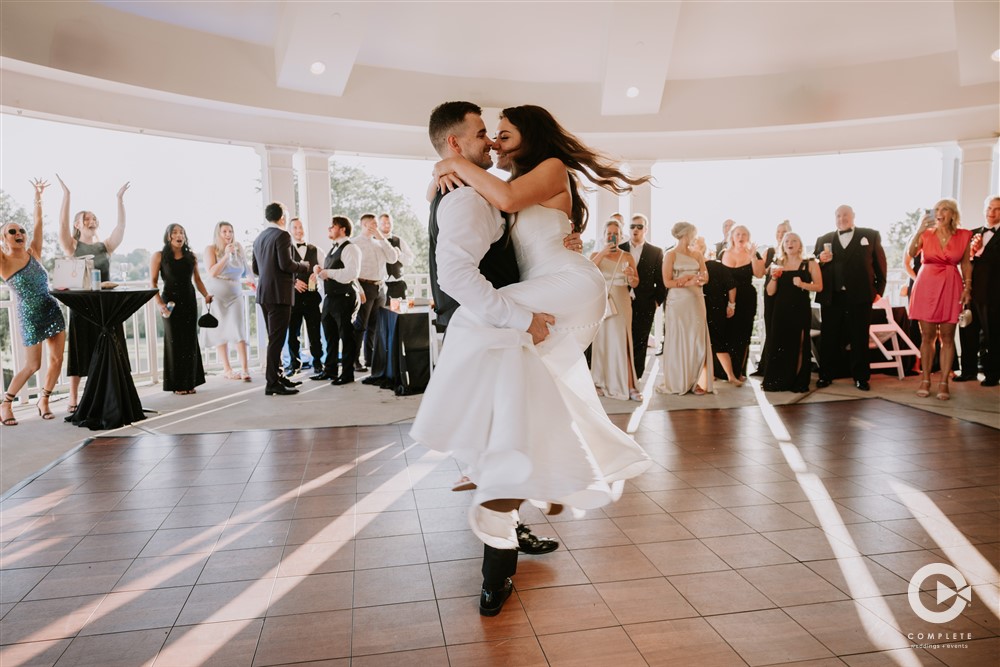 Bride and Groom signature dance on wedding day.