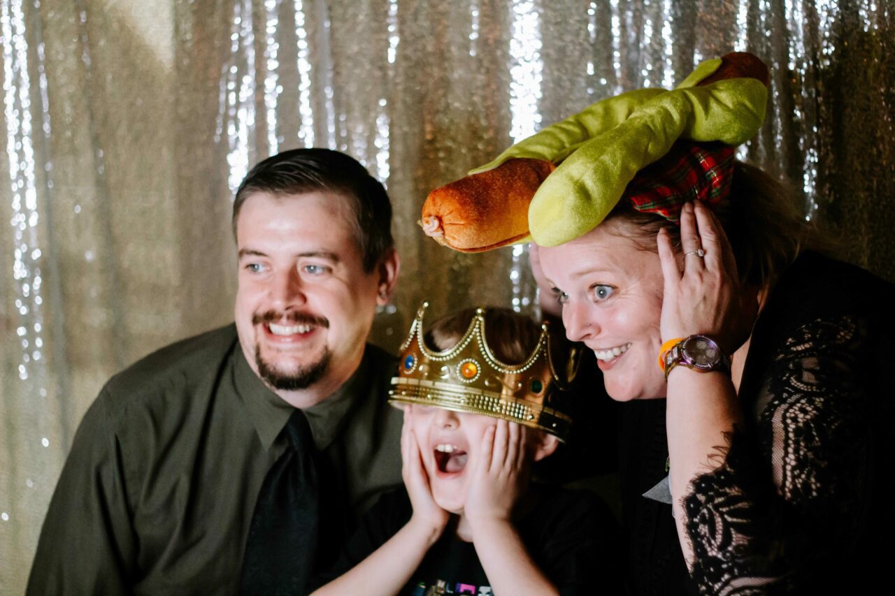 Family In a Photo Booth 2