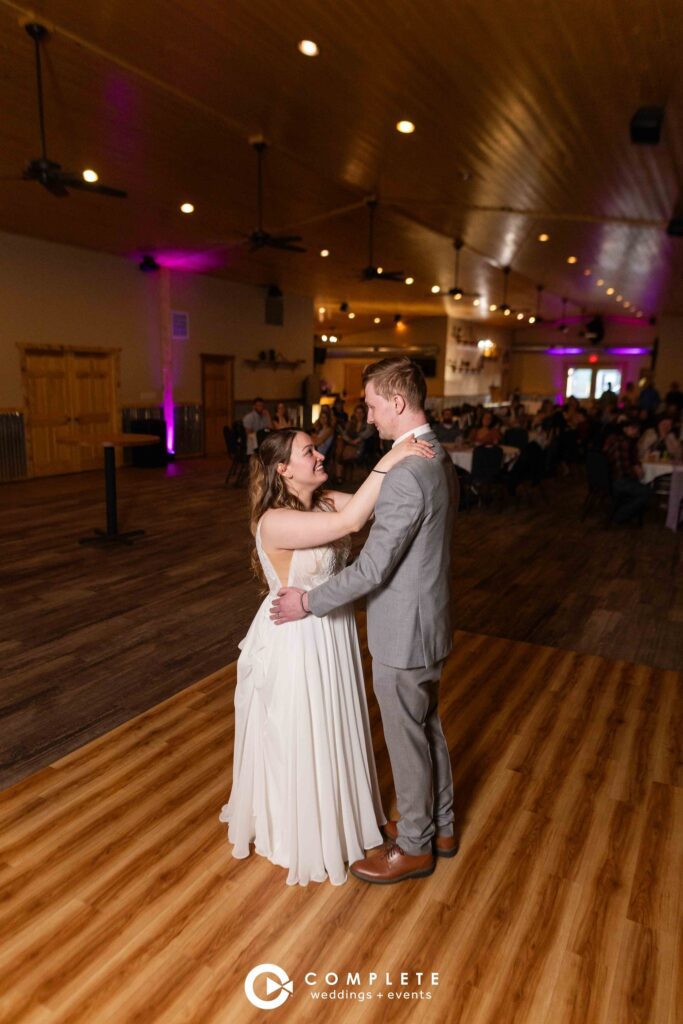 Logan and Madelyn First Dance at Buffalo House