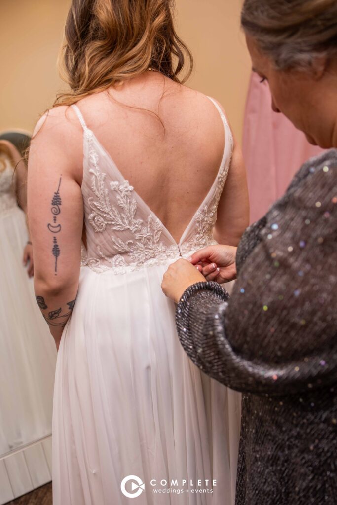 Mom, Wedding Dress, Buffalo House, Duluth, MN Bella Rose Bridal Duluth MN