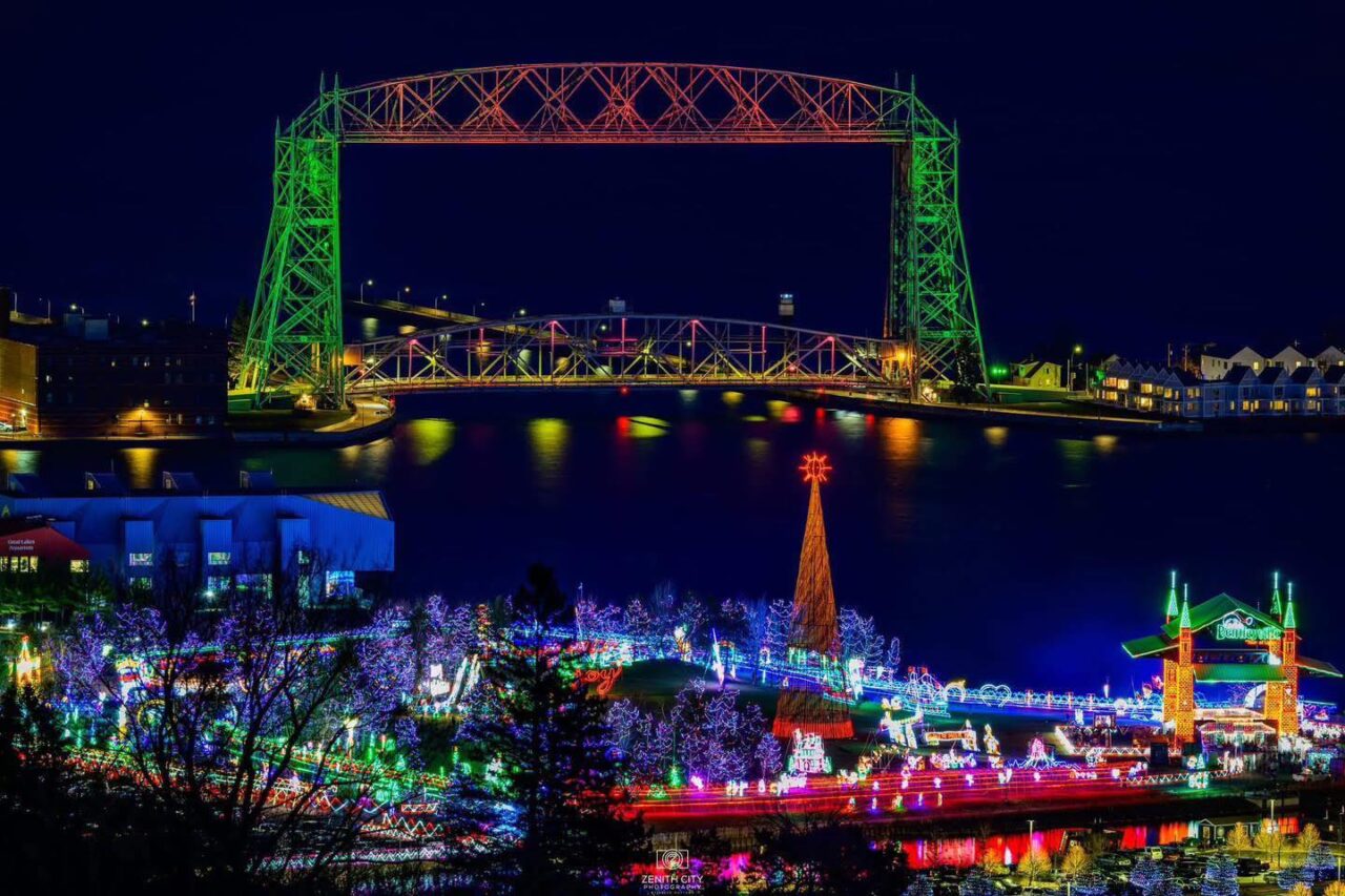 Bentleyville Duluth MN Bidge Lake Superior