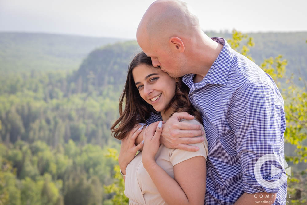 Adam + Nicole: Surprise Lutsen Proposal