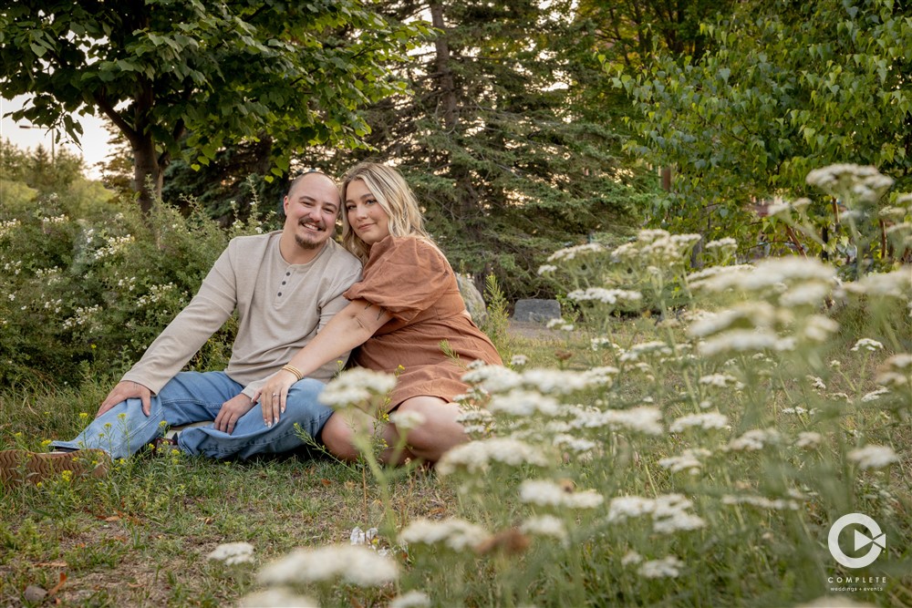 Minnesota fall engagement photos