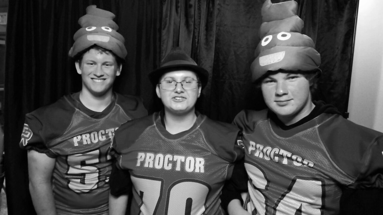 Family, friends, and supporters of Proctor Rails gather at the Spaghetti Feed Fundraiser for an evening of good food and community spirit. Capturing moments of joy, unity, and team pride, with proceeds supporting Proctor Rails Football.