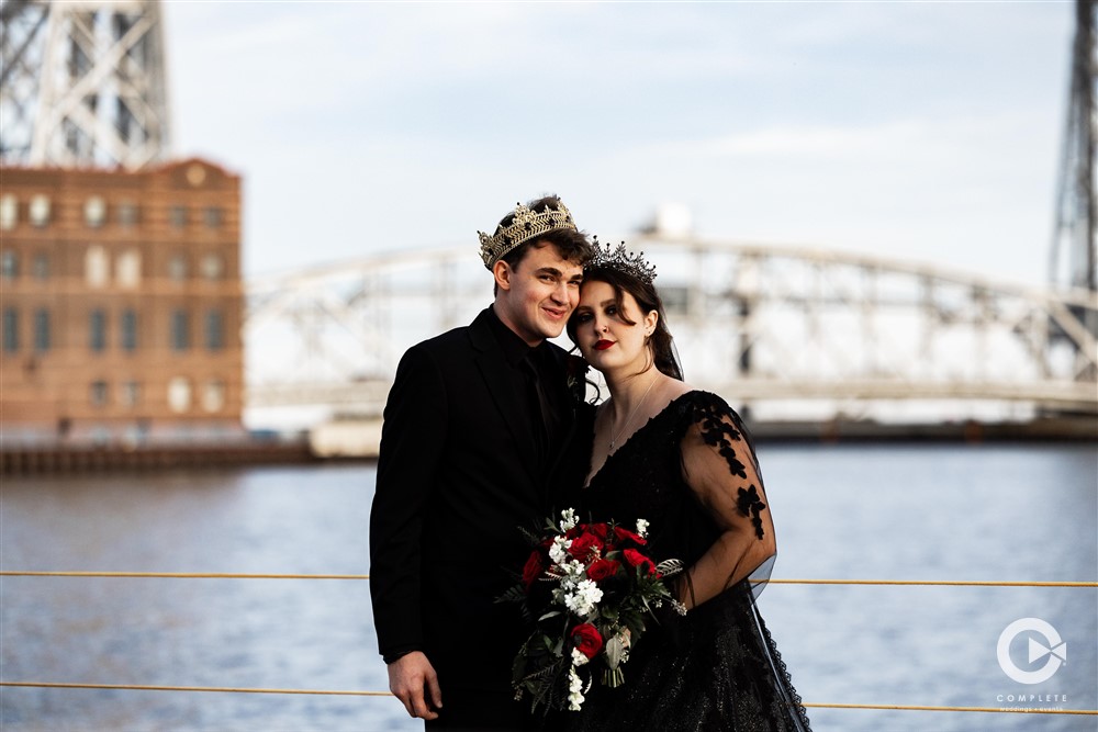 Complete Weddings + Events Duluth – Photographer Yeti - Bride and Groom