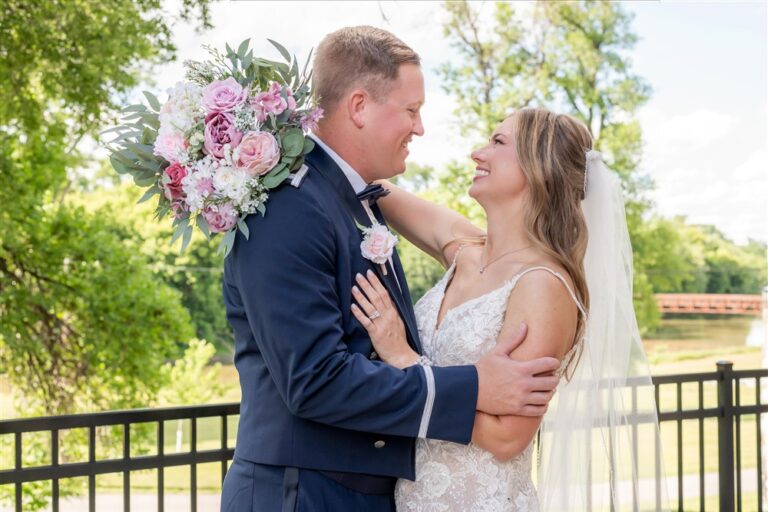 Couple Wedding Photographer Fargo Wedding