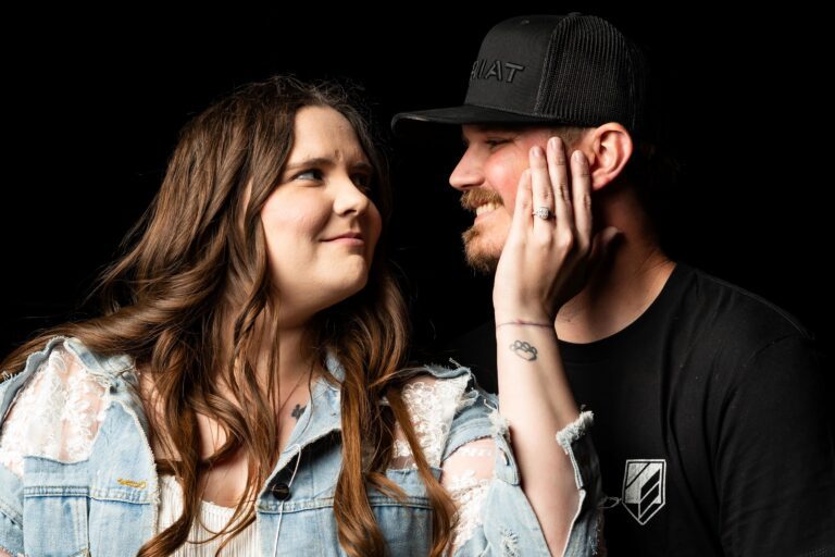 Couple Wedding Photographer Fargo Wedding