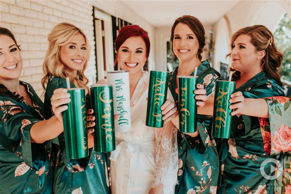 Must-have Personalized Wedding Details - Tumblers for bridesmaids