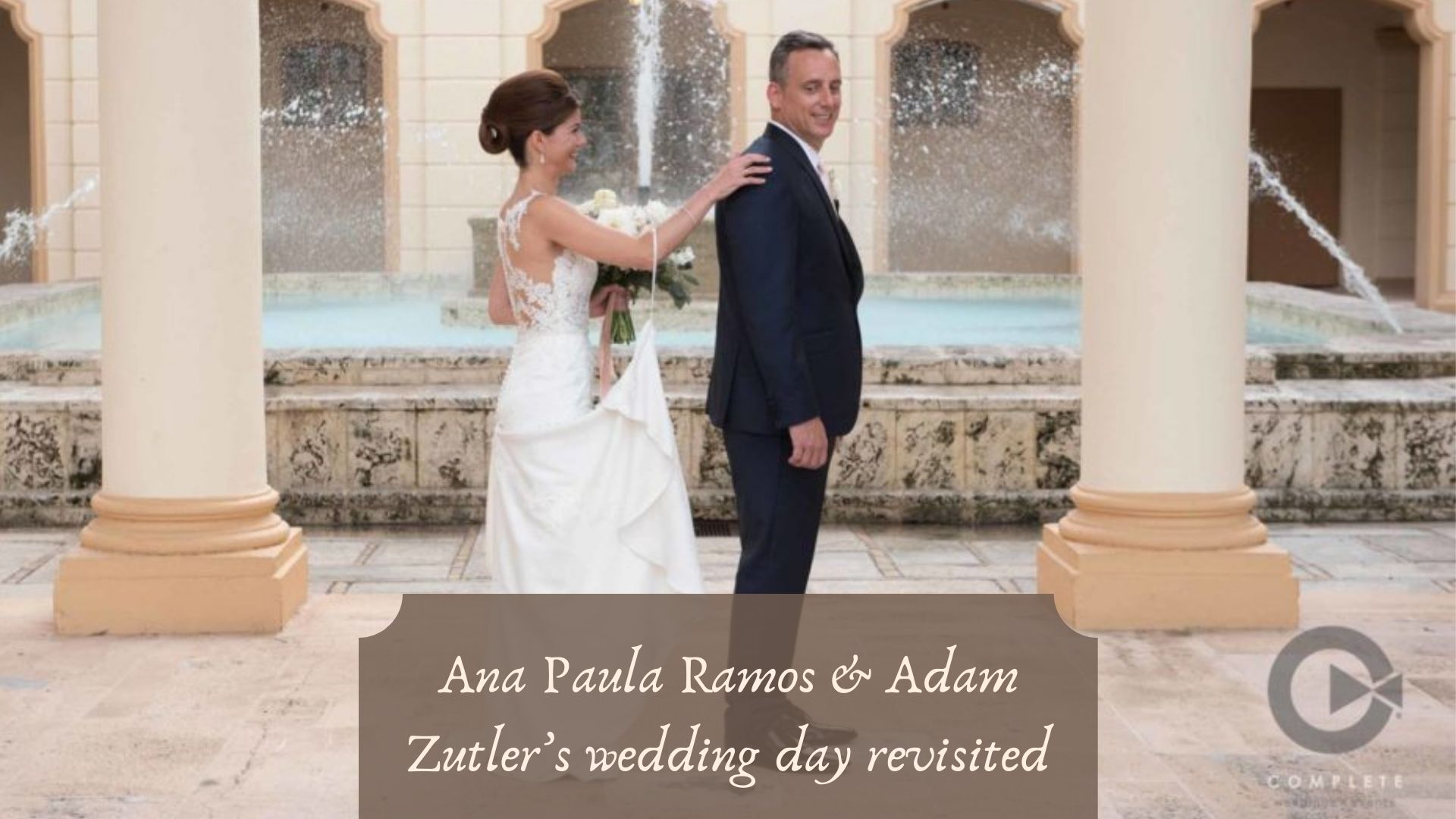 Ana Paula Ramos & Adam Zutler's wedding day revisited