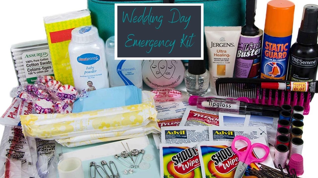 DIY Create Your Own Wedding Day Emergency Kit
