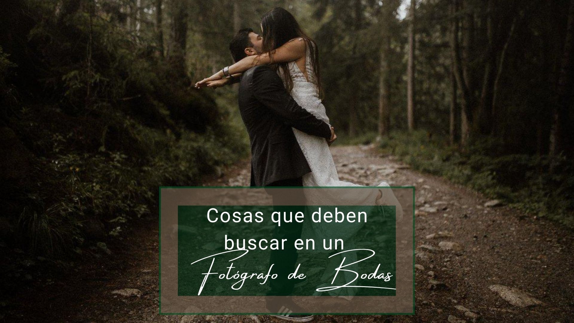 5 cosas que deben buscar en un fotógrafo de bodas