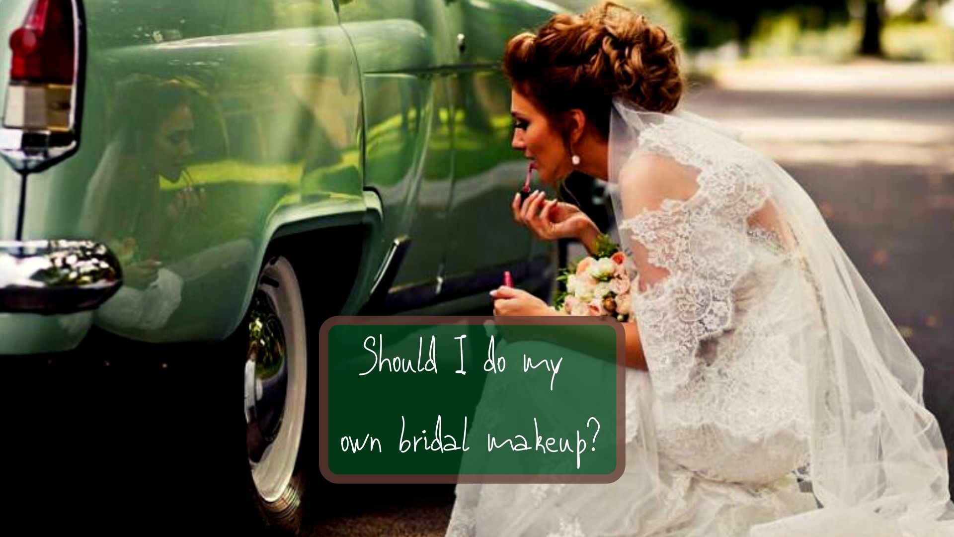 Should i do my own bridal makeup