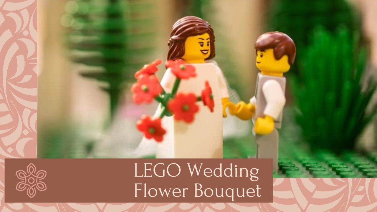 LEGO Wedding Flower Bouquet