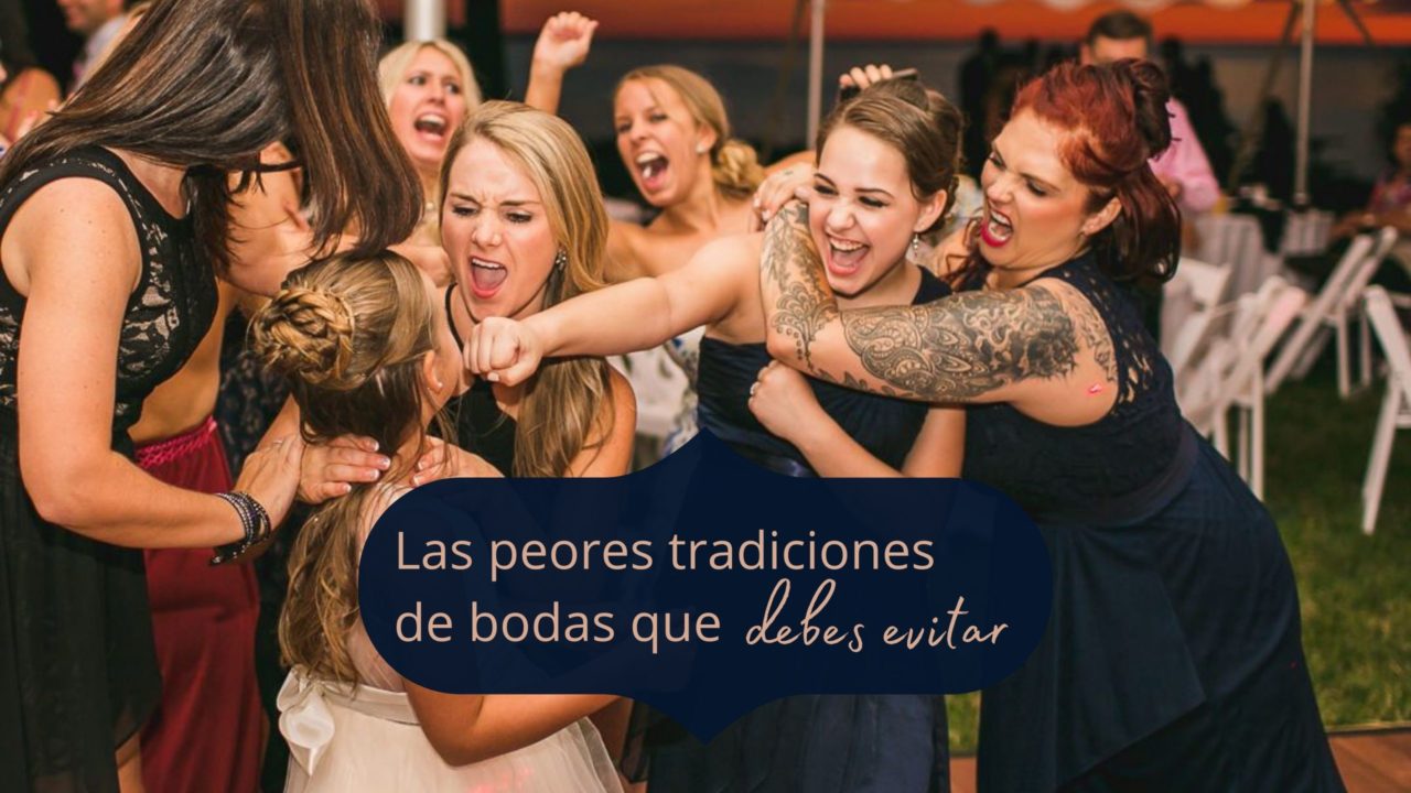 Las peores tradiciones de bodas que debes evitar