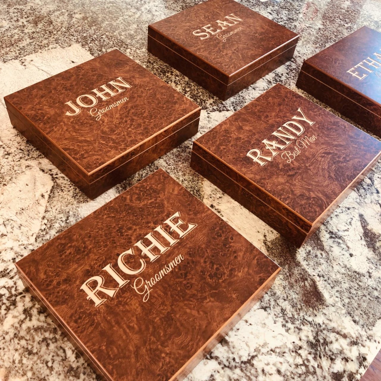 Leather wallet Groomsmen Gift Ideas 1