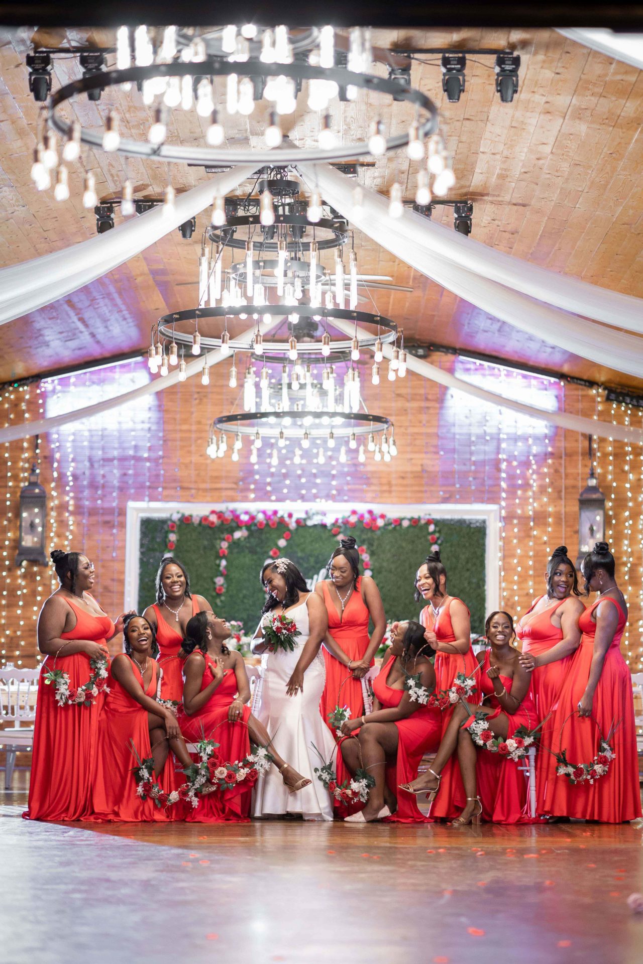 Marvens bridesmaids wedding photogrpaher