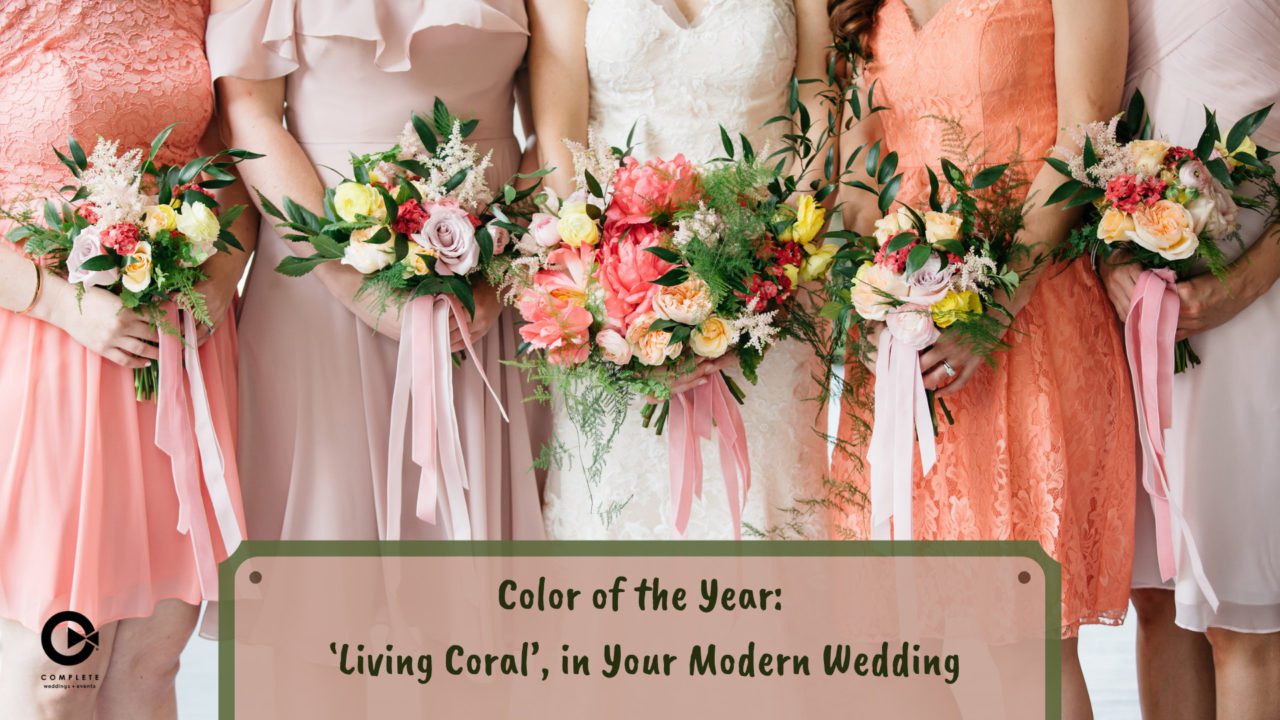 Wedding Color of the Year, ‘Coral’