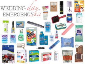 wedding Emergency Kit Bridesmaid Duties