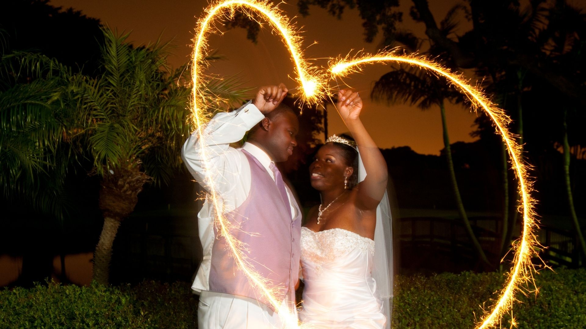 Bengala Romántica para Bodas