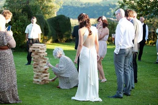 Wedding Jenga