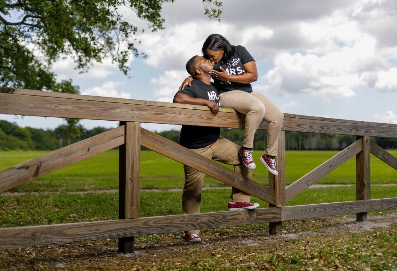 Engagement Session photos at a ranch