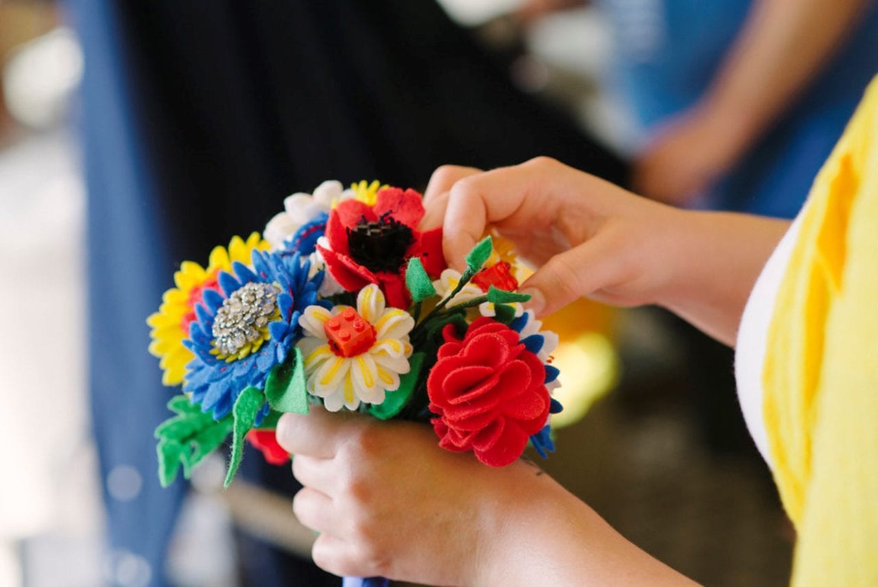 LEGO Wedding Flower Bouquet