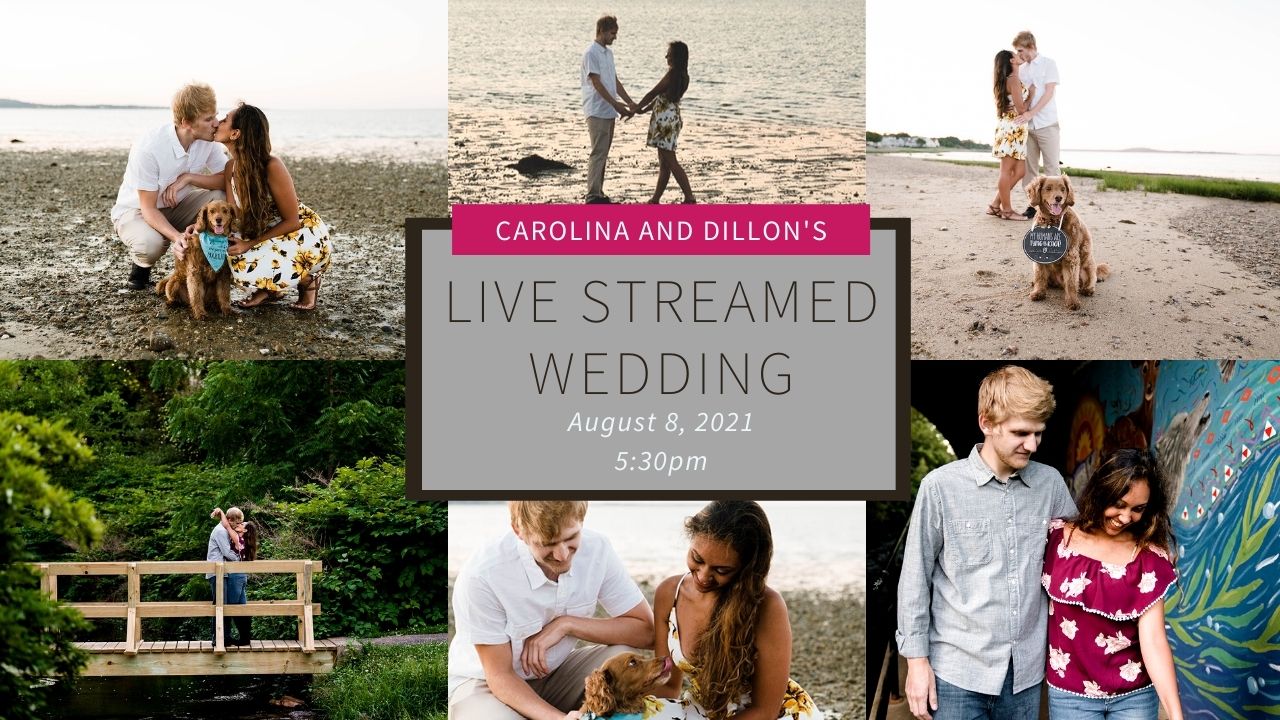 Carolina and Dillon Live Stream Wedding on 08/08/21