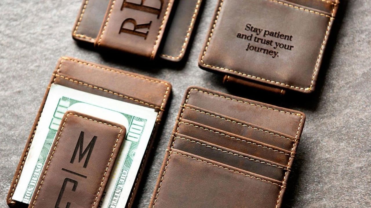 Groomsmen leatherr wallet Gift Ideas