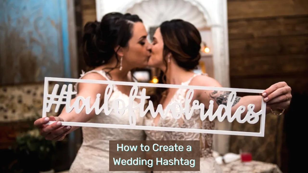 How to Create a Wedding Hashtag