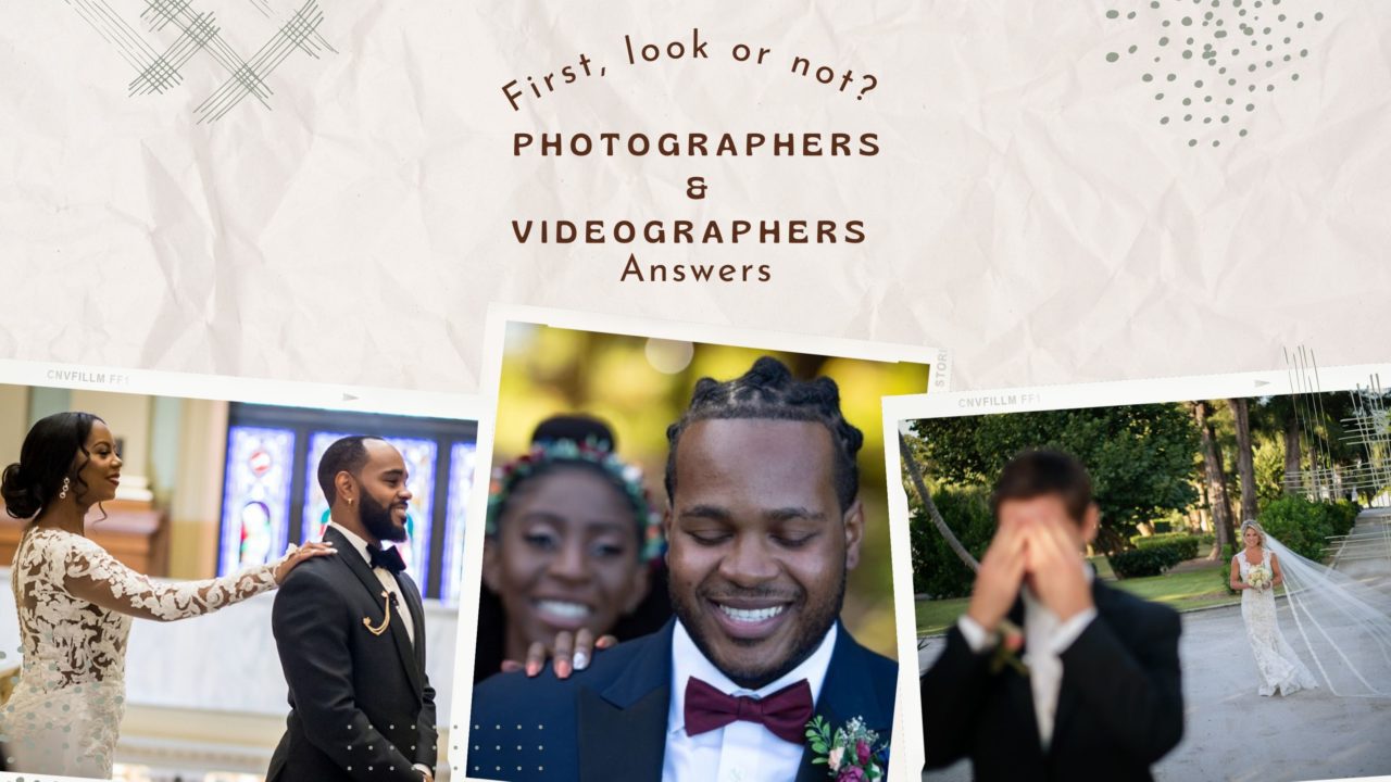 First, look or not? Photographers & Videographers Answer
