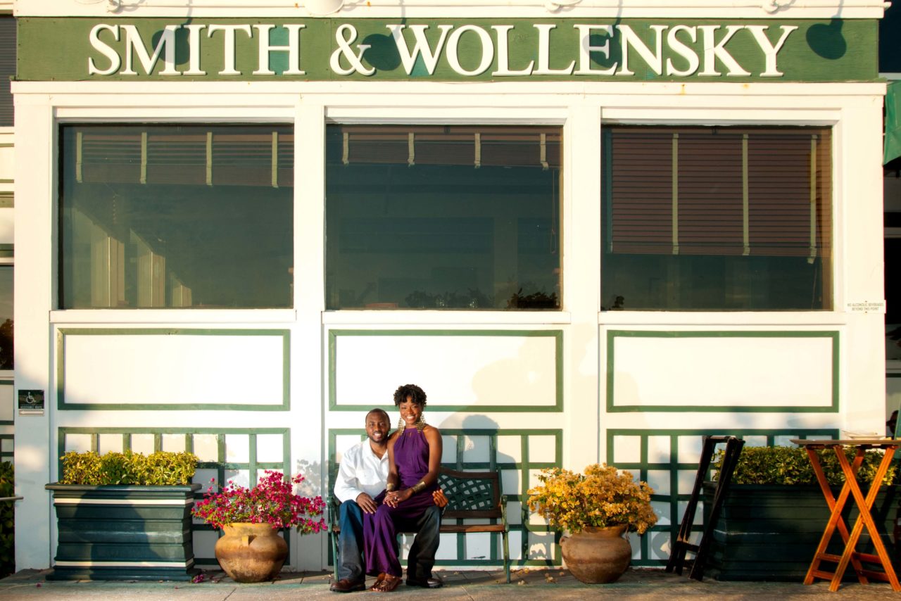 Smith and Wollensky Miami wedding photographer