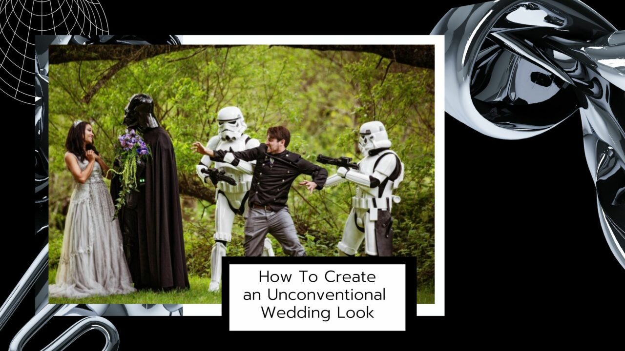 How To Create An Unconventional Wedding Look