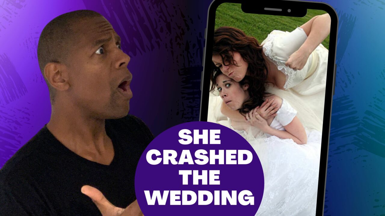 Pregnant Woman Crashes Wedding Ceremony