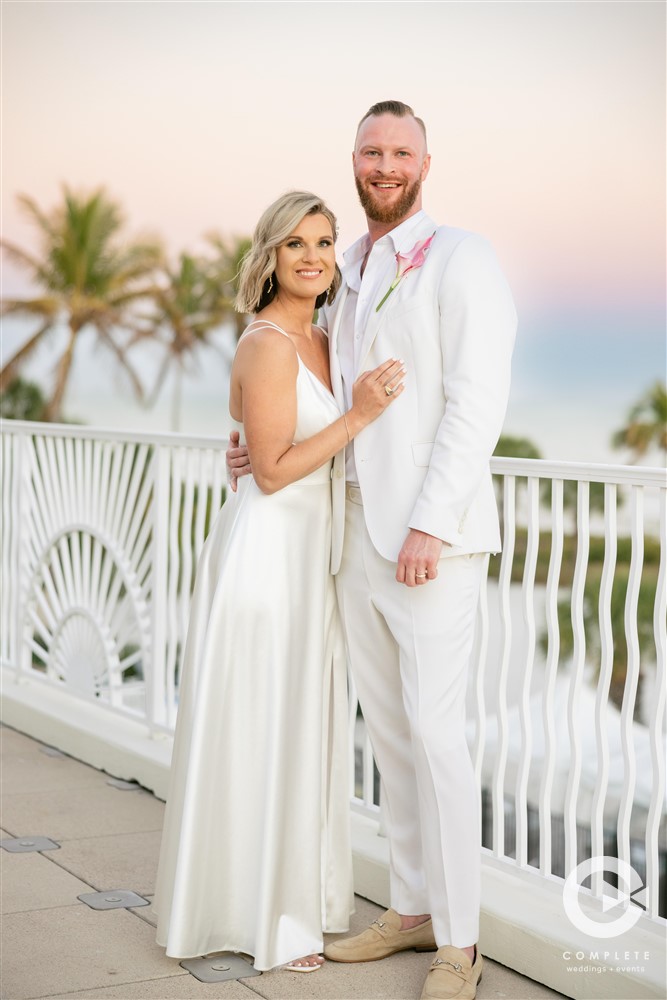 Sundial Beach Resort & Spa Wedding Couple